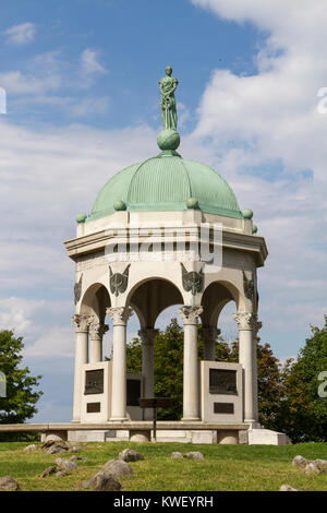 Die Maryland Memorial, Antietam National Battlefield (U.S. National Park Service), Sharpsburg, Maryland, USA. Stockfoto