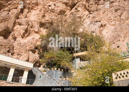 Die zoroastrischen Feuertempels Chak Chak in der Nähe der antiken Stadt Yazd im Iran Stockfoto