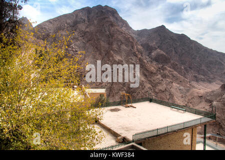 Die zoroastrischen Feuertempels Chak Chak in der Nähe der antiken Stadt Yazd im Iran Stockfoto