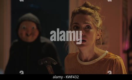 Erscheinungsdatum: Oktober 13, 2017 Title: Happy Tod Tag Studio: Universal Pictures Filme Regie: Christopher Landon PLOT: ein Student muss erleben Sie den Tag ihrer Ermordung immer und immer wieder, in einer Schleife wird nur dann, wenn Sie die Identität ihr Mörder entdeckt. STARRING: JESSICA ROTHE als Baumansicht Gelbman. (Bild: © Universal Pictures/Entertainment Bilder) Stockfoto