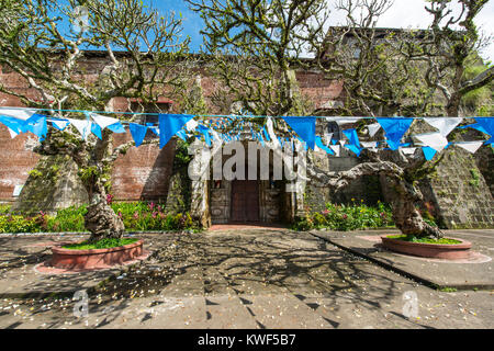 St. Gregory Kirche in Majayjay, Philippinen Stockfoto