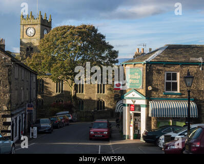 Hayfield, Peak District, Derbyshire, Großbritannien Stockfoto