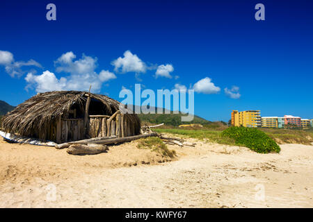 Immobilien - Budget und teuer, Venezuela, Margaritha Insel Strand Stockfoto