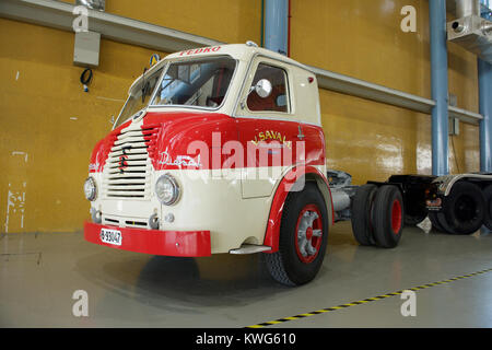 Klassische spanische Lkw bei einer Show Stockfoto