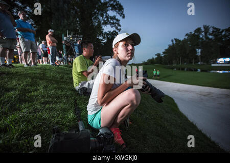 Davenport, Iowa, USA. 13 Aug, 2016. Professioneller Golfspieler. In Runde drei der John Deere Classic in Silvis am Samstag, 13. August 2016. Credit: Andy Abeyta/Viererkabel - Zeiten/ZUMA Draht/Alamy leben Nachrichten Stockfoto