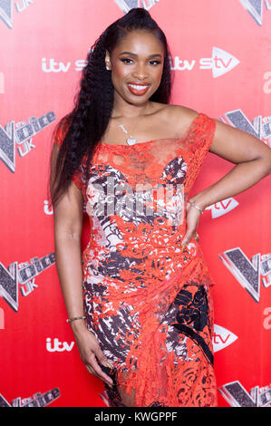 London, Großbritannien. 3 Jan, 2018. Jennifer Hudson besucht die Einführung der Voice UK 2018 Pressevorstellung auf ITV Credit: ZUMA Press, Inc./Alamy leben Nachrichten Stockfoto