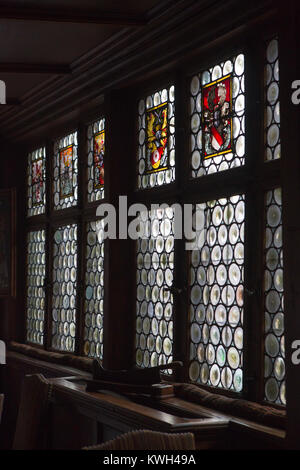 Europa / Frankreich / Elsass/Paris/Straßburg. La Maison Kammerzell. La Salle. // Das Maison Kamerzell, Restaurant. Der Speisesaal Stockfoto