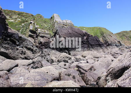 Caerfai Bay, St Davids, Pembrokshire, Malcolm Buckland Stockfoto