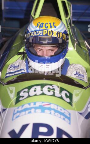 Jose Luis Di Palma, Reynard 91 D, Britische Formel 2-Meisterschaft, 2. Runde, Donington Park 26. April 1992 Stockfoto