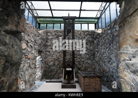 Innere des War Remnants Museum, Ho Chi Minh, Vietnam. Stockfoto