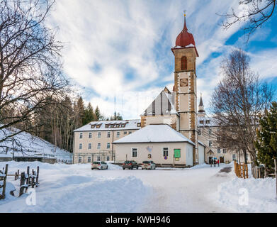 Heiligtum der Madonna di Pietralba, Nova Ponente, Provinz Bozen, Norditalien, Europa - 17.-19. Jahrhundert. Stockfoto