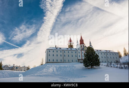 Heiligtum der Madonna di Pietralba, Nova Ponente, Provinz Bozen, Norditalien, Europa - 17.-19. Jahrhundert. Stockfoto