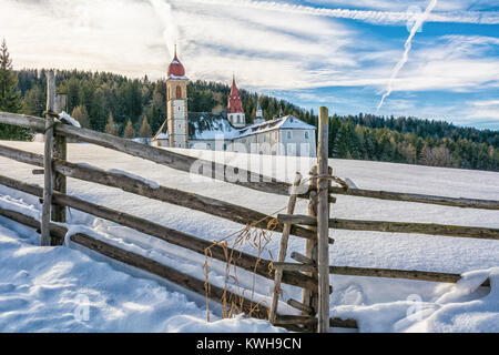 Heiligtum der Madonna di Pietralba, Nova Ponente, Provinz Bozen, Norditalien, Europa - 17.-19. Jahrhundert. Stockfoto