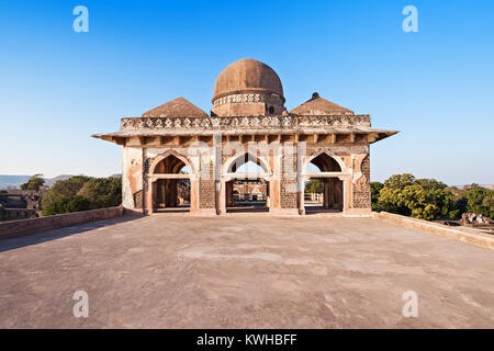 Royal Enklave in Mandu, Madhya Pradesh, Indien Stockfoto