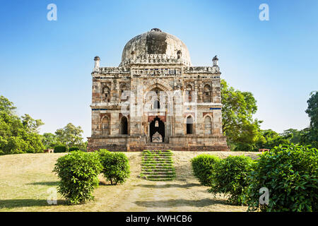 Lodi Gärten - architektonischen Werke des 15. Jahrhunderts Sayyid und Lodhis, einem afghanischen Dynastie, Neu Delhi Stockfoto