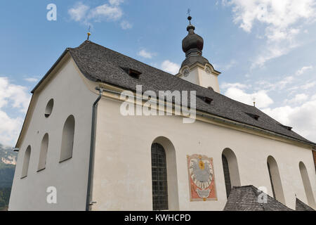 Der hl. Johannes der Täufer Kirche in Haus, Steiermark, Österreich. Stockfoto