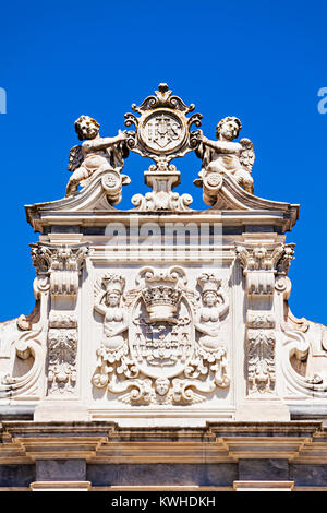Die Universität von Evora, die zweitälteste in Portugal, wurde im 16. Jahrhundert von Kardinal Infante Dom Henrique gegründet wurde sie an die Socie geliefert Stockfoto