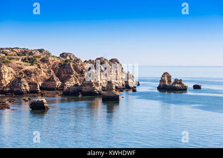 Camilo Strand in Lagos, Algarve in Portugal Stockfoto