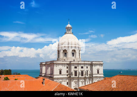 Die nationalen Pantheon (Die Kirche Santa Engracia) ist ein aus dem 17. Jahrhundert Denkmal von Lissabon, Portugal Stockfoto