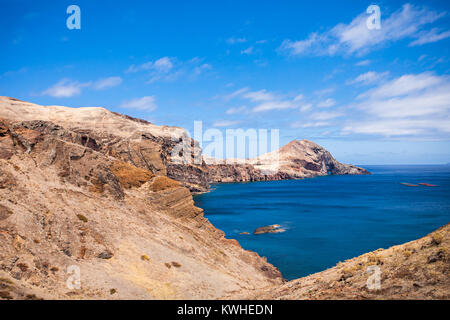 Ostküste der Insel Madeira - "Ponta de Sao Lourenco', Portugal Stockfoto