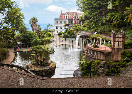 Tropican Garten Monte Palace in Funchal, Madeira, Portugal Stockfoto