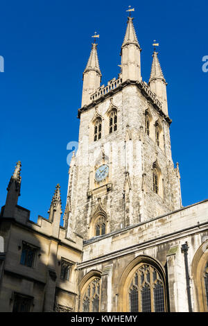 St. Sepulcher-Without - Newgate Kirche in Holborn in der Londoner City. Stockfoto