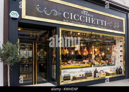 San Carlo Cicchetti Restaurant in Piccadilly Stockfoto