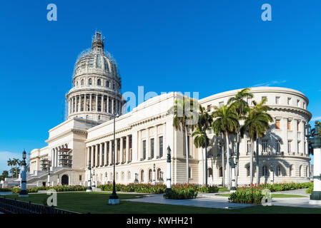 Havanna, Kuba - Juni 27, 2017: Architektur Blick vom Capitolio in Havanna Kuba - Serie Kuba Reportage Stockfoto