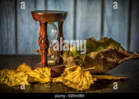 Im Laufe der Zeit Stockfoto