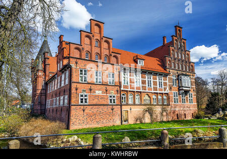 Das Bergedorfer Schloss in Hamburg, Deutschland, Europa, Das Bergedorfer Schloss in Hamburg, Deutschland, Europa Stockfoto