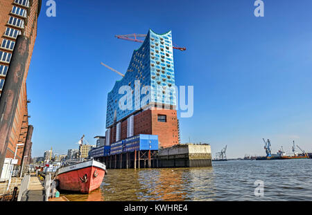 Die Elbphilharmonie in Hamburg, Deutschland, Europa, sterben Elbphilharmonie in Hamburg, Deutschland, Europa Stockfoto