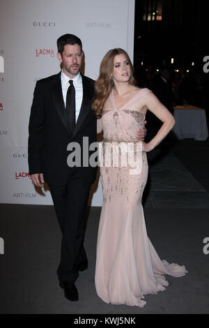 LOS ANGELES, Ca - 05. NOVEMBER: Amy Adams besucht Lacma's Kunst und Film Gala ehrt Clint Eastwood und John Baldessari von Gucci im Lacma am 5. November in Los Angeles, Kalifornien 2011 vorgestellt. Personen: Amy Adams Stockfoto