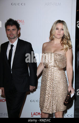 LOS ANGELES, Ca - 05. NOVEMBER: Matthew Bellamy Kate Hudson besucht Lacma's Kunst und Film Gala ehrt Clint Eastwood und John Baldessari von Gucci im Lacma am 5. November in Los Angeles, Kalifornien 2011 vorgestellt. Personen: Matthew Bellamy Kate Hudson Stockfoto