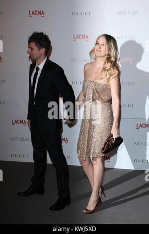 LOS ANGELES, Ca - 05. NOVEMBER: Matthew Bellamy Kate Hudson besucht Lacma's Kunst und Film Gala ehrt Clint Eastwood und John Baldessari von Gucci im Lacma am 5. November in Los Angeles, Kalifornien 2011 vorgestellt. Personen: Matthew Bellamy Kate Hudson Stockfoto