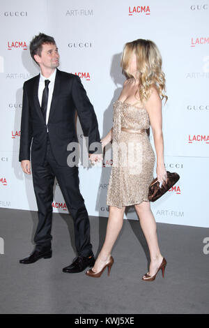 LOS ANGELES, Ca - 05. NOVEMBER: Matthew Bellamy Kate Hudson besucht Lacma's Kunst und Film Gala ehrt Clint Eastwood und John Baldessari von Gucci im Lacma am 5. November in Los Angeles, Kalifornien 2011 vorgestellt. Personen: Matthew Bellamy Kate Hudson Stockfoto