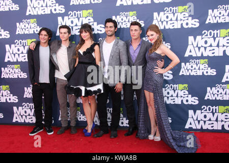 UNIVERSAL CITY, CA - Juni 05: An der 2011 MTV Movie Awards unbekannt in den Universal Studios "Gibson Amphitheatre am 5. Juni 2011 in Universal City, Kalifornien. Personen: Unbekannt Stockfoto