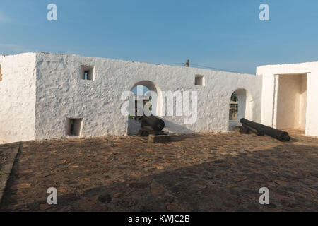 Fort Good Hope, UNESCO-Weltkulturerbe, Senya Beraku, Gold Coast, Central Region, Ghana, Afrika Stockfoto