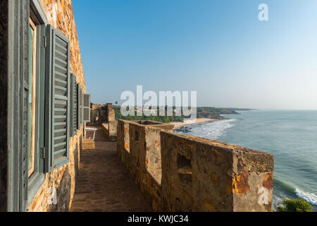 Fort Good Hope, UNESCO-Weltkulturerbe, Senya Beraku, Gold Coast, Central Region, Ghana, Afrika Stockfoto