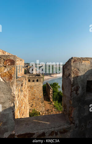 Fort Good Hope, UNESCO-Weltkulturerbe, Senya Beraku, Gold Coast, Central Region, Ghana, Afrika Stockfoto