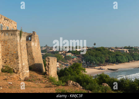 Fort Good Hope, UNESCO-Weltkulturerbe, Senya Beraku, Gold Coast, Central Region, Ghana, Afrika Stockfoto