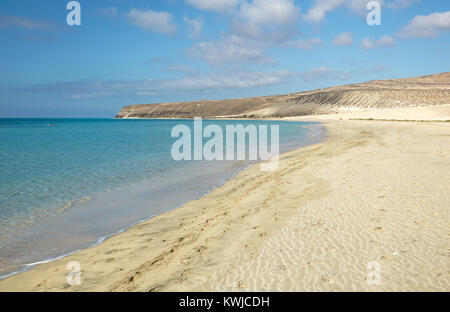 Sotavento Beach in Fuerteventura, Kanarische Inseln, Spanien Stockfoto