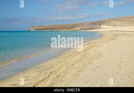 Sotavento Beach in Fuerteventura, Kanarische Inseln, Spanien Stockfoto