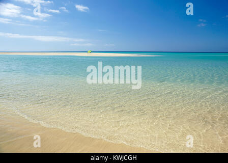 Sotavento Beach in Fuerteventura, Kanarische Inseln, Spanien Stockfoto