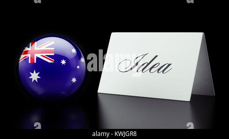 Australien hohe Auflösung Idee Konzept Stockfoto