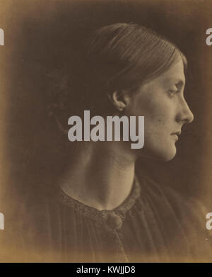 Julia Margaret Cameron - Frau Herbert Duckworth (geb. Julia Jackson) - Google Kunst Projekt Stockfoto