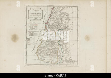 Nouvel Atlas Portatif Destiné Principalement Pour France De La Jeunesse d 'Après la Géographie moderne de Feu l' Abbé Delacroix - keine-nb Digibok 2013101626001-115 Stockfoto