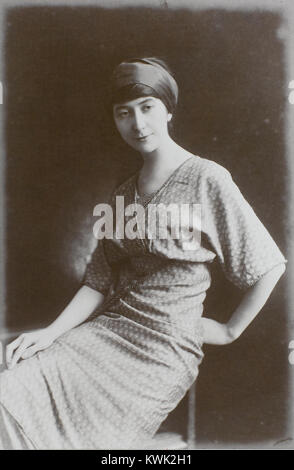 Juliette Roche, c 1913, Paris, Centre Pompidou, Musée National d'Art Moderne, Bibliothèque Kandinsky (fonds Gleizes) Stockfoto