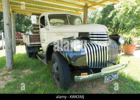 Ein restauriertes Chevrolet Truck 1947. Stockfoto