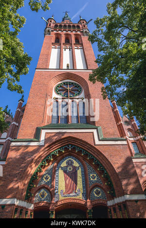 Die Kirche, Olsztyn, Ermland und Masuren, Polen Kreuzmaß Stockfotos und bilder Kaufen Alamy