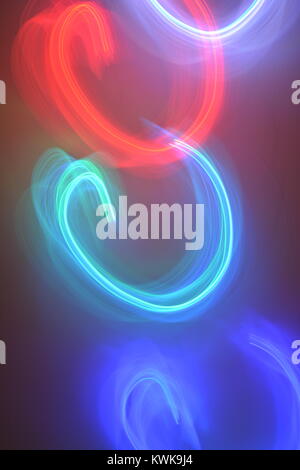 Neon-Leuchten Stockfoto